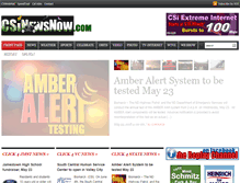 Tablet Screenshot of csinewsnow.com
